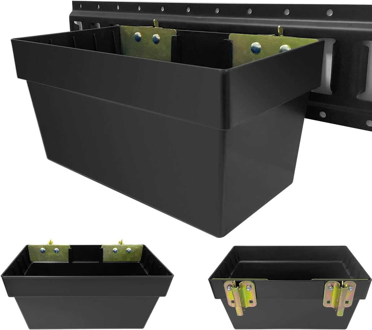 2 Pack Heavy Duty E-Track Storage Bin X561