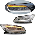 Front Projector DRL Headlights Assembly Set of 2 C75714