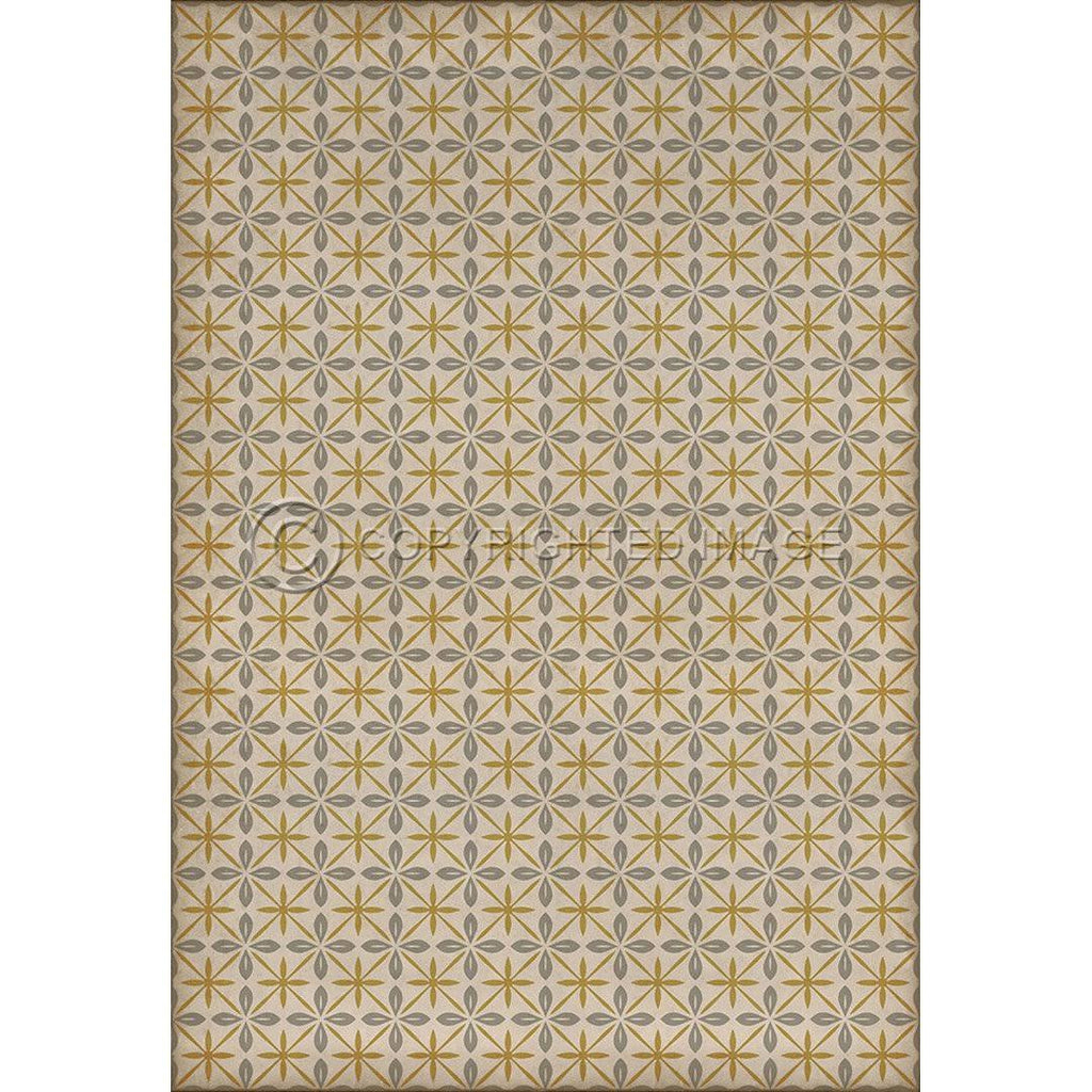 Pattern 81 Vinyl Floorcloth, 38in x 56in C340