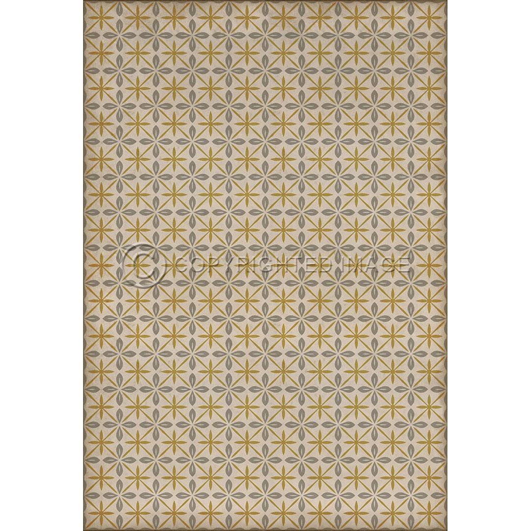 Pattern 81 Vinyl Floorcloth, 38in x 56in C340