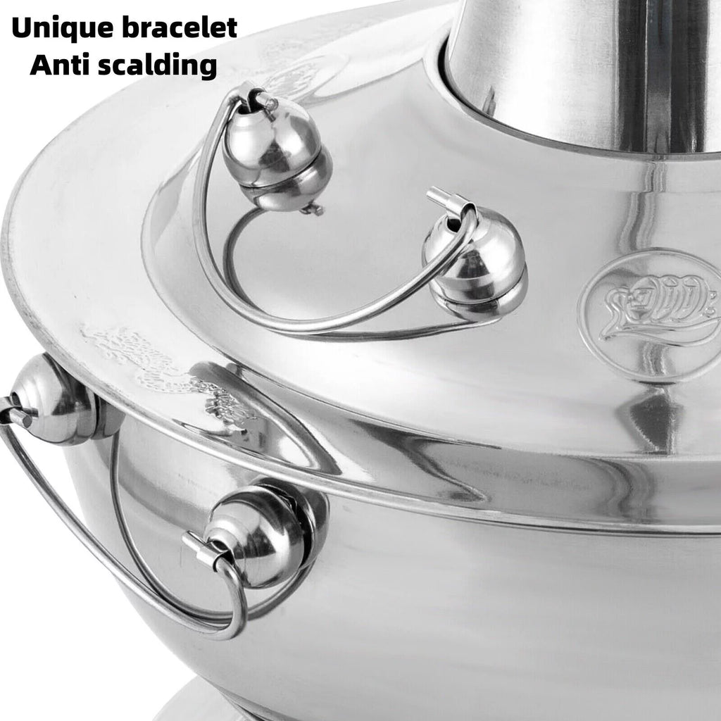 1.9QT/2.3QT Stainless Steel Shabu Hot Pot M7616