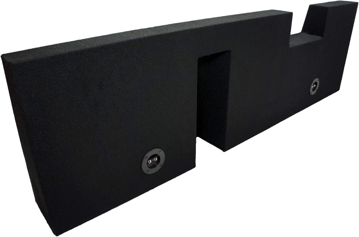 Dual 10" Subwoofer Sub Box Speaker Enclosure Q338033