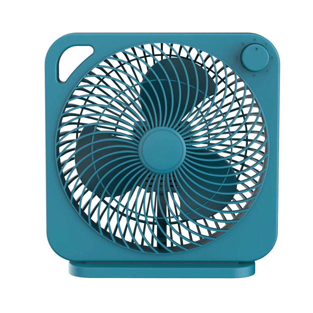9 inch Box Fan, 3 Speeds, Black S70123