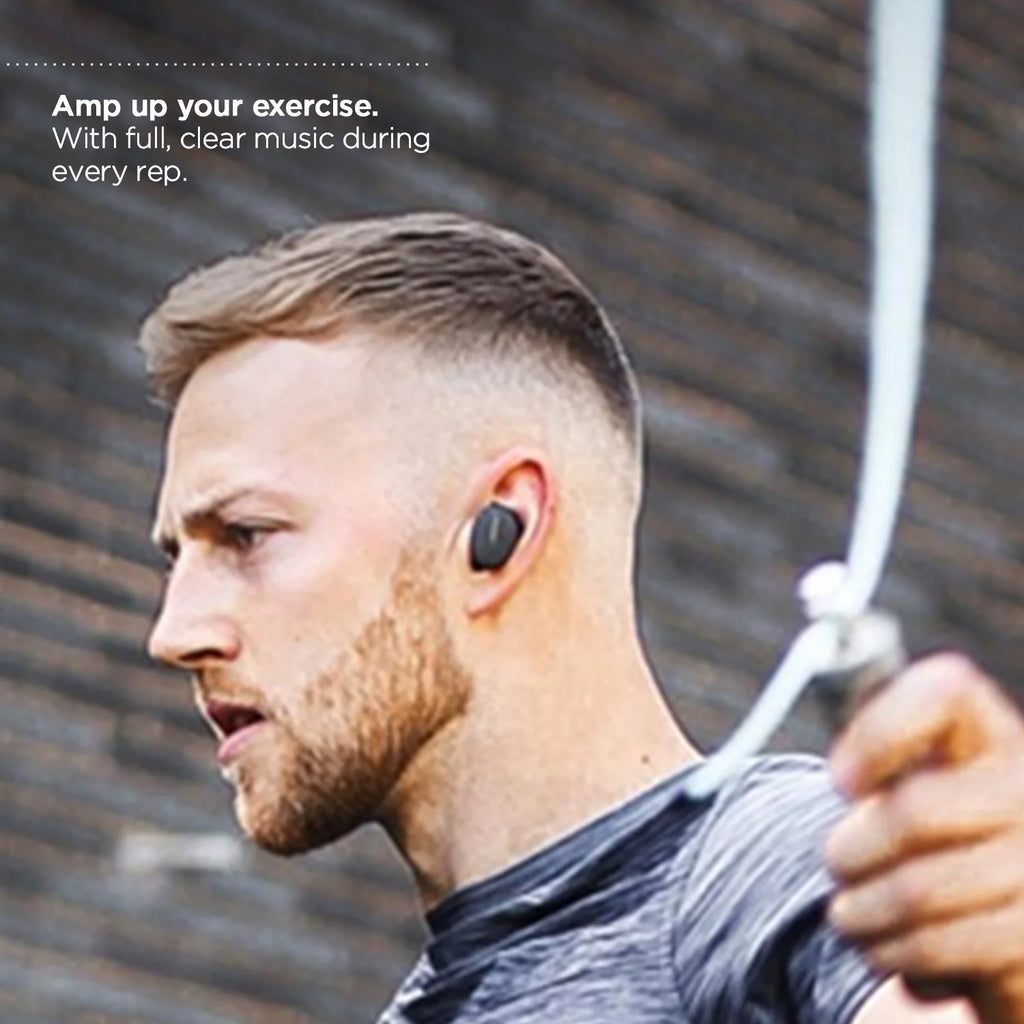 Black True Wireless Bluetooth Earbuds F9608
