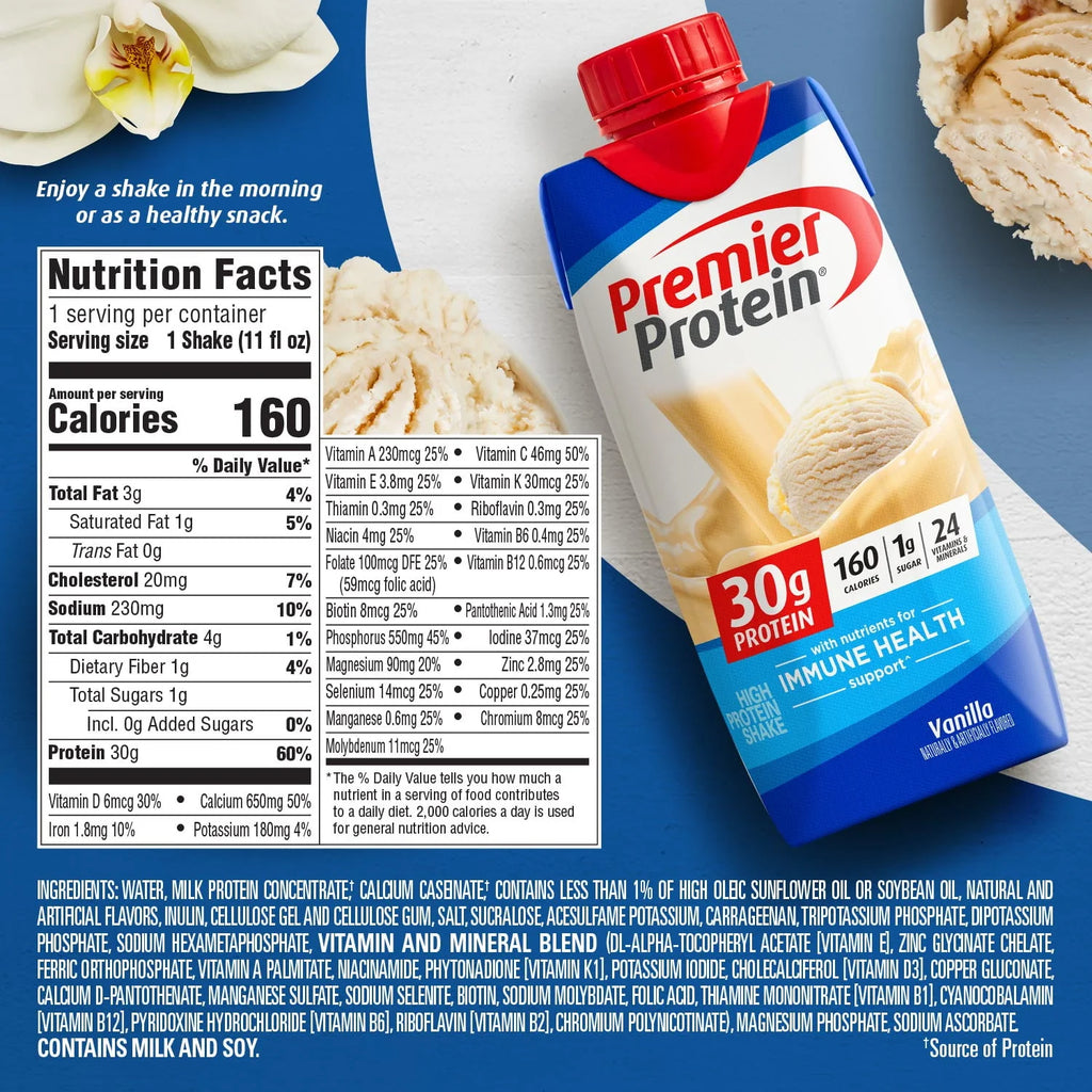 Chocolate Protein Shake 30g 11 fl oz 12 Ct B23682