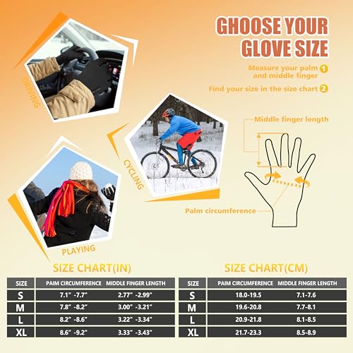Winter Thermal Touchscreen Gloves O35697