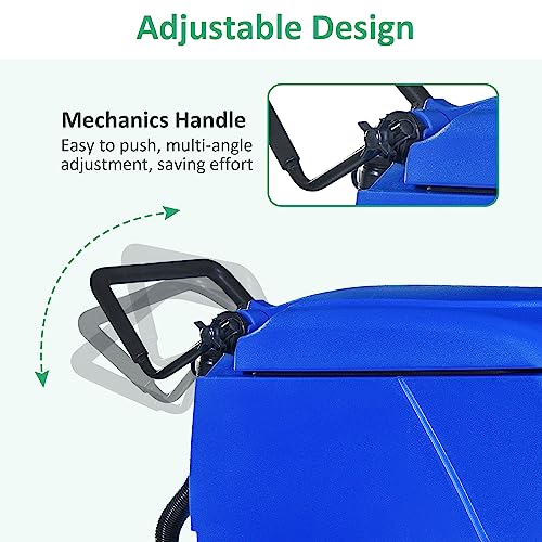 Automatic Floor Scrubber Machine with Adjustable Handle N537
