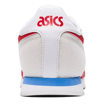 White Red Asics Tiger Runner W S818