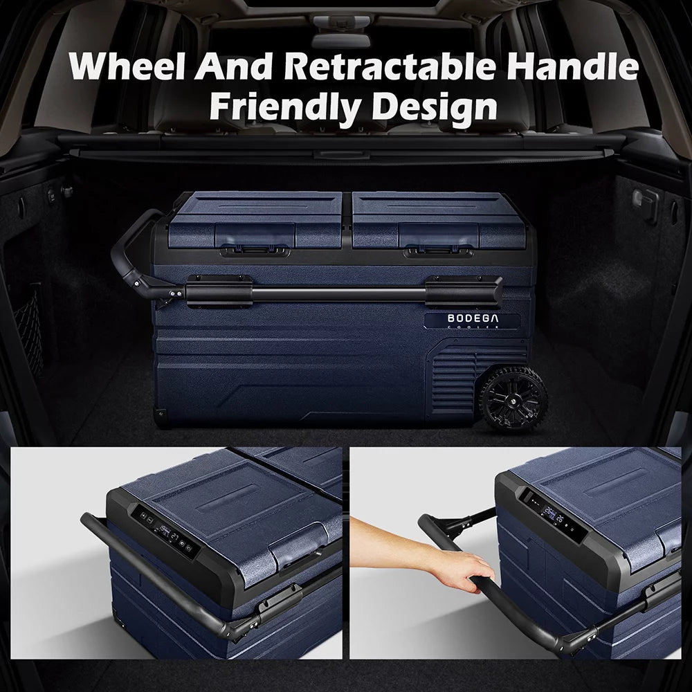 12 Volt 80 Qt Portable Car Refrigerator Freezer T87344