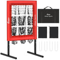 9 Hole Adjustable Height Baseball Pitching Net A243