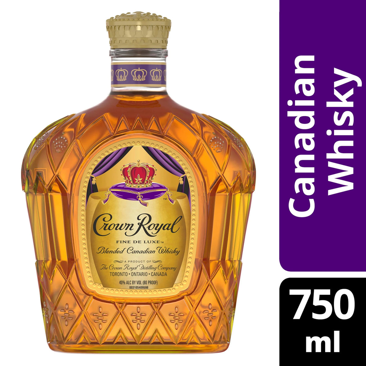 Blended Canadian Whisky 750 mL 40% ABV E2545