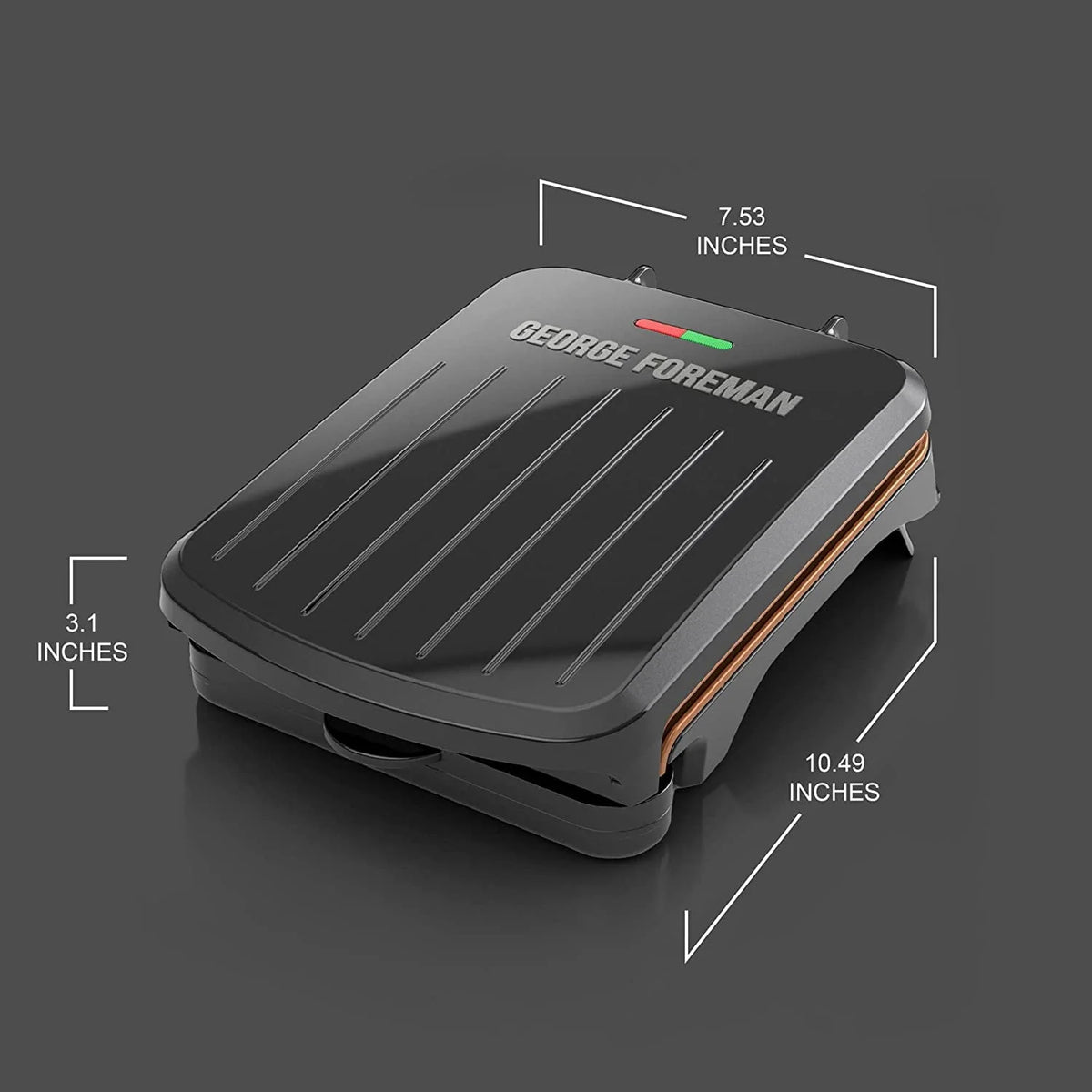 Black Electric Indoor Grill and Panini Press E4888