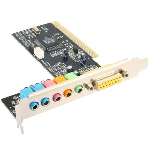 6-Channel 5.1 Surround Sound PCI Sound Card C97623