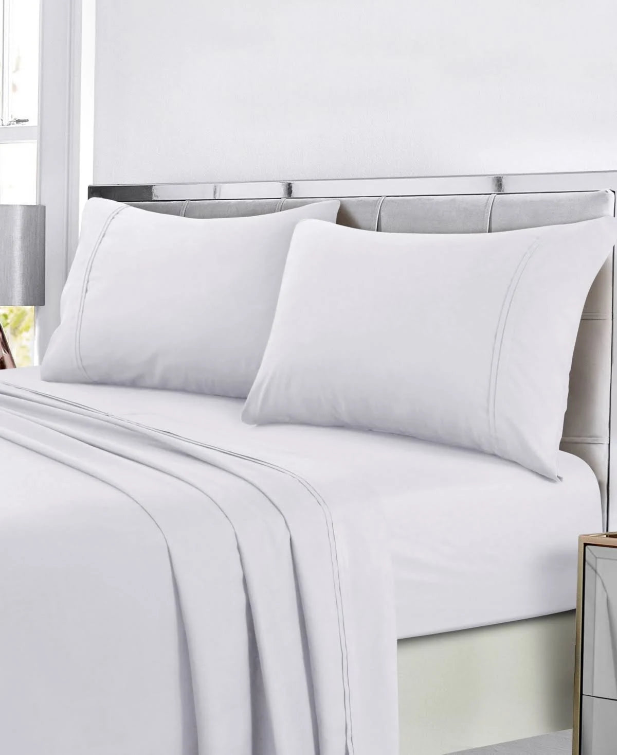 California King Easy-Care Sheet Set D522751