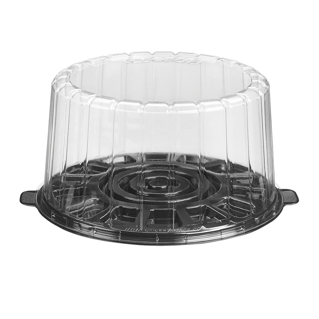 Clear Double Layer Cake Container with Dome Lid H56960