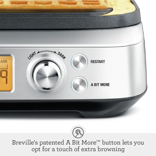 Stainless Steel 2 Slice Waffle Maker X3617
