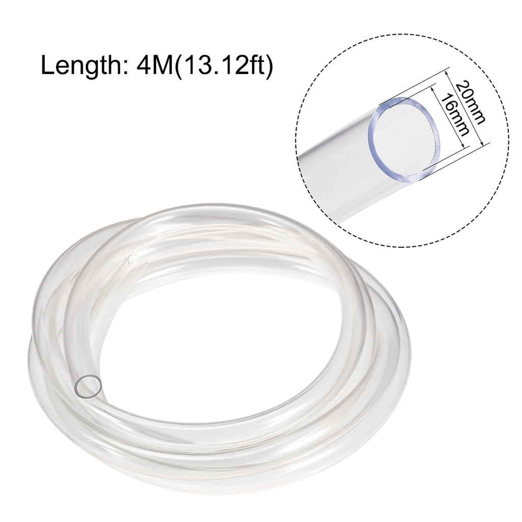 PVC Clear Vinyl Tubing 5/8-inch ID x 13/16-inch OD, 4 Meters E733