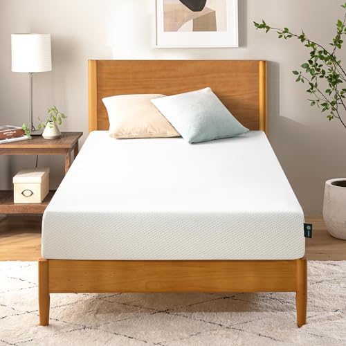 5 Inch Green Tea Memory Foam Mattress, Twin, Medium Firm Q248551