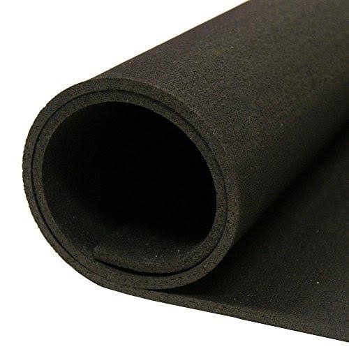 Black 3/16-Inch Treadmill Mat G4748
