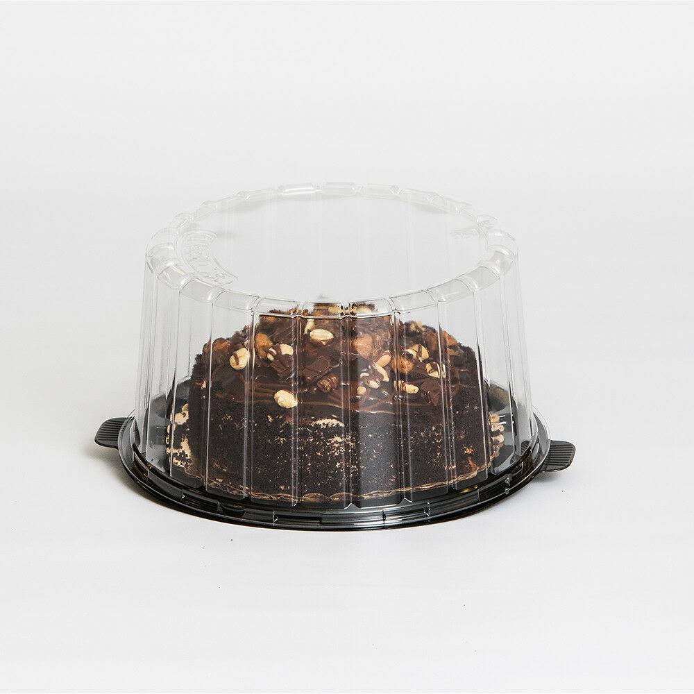 Clear Double Layer Cake Container with Dome Lid H56960