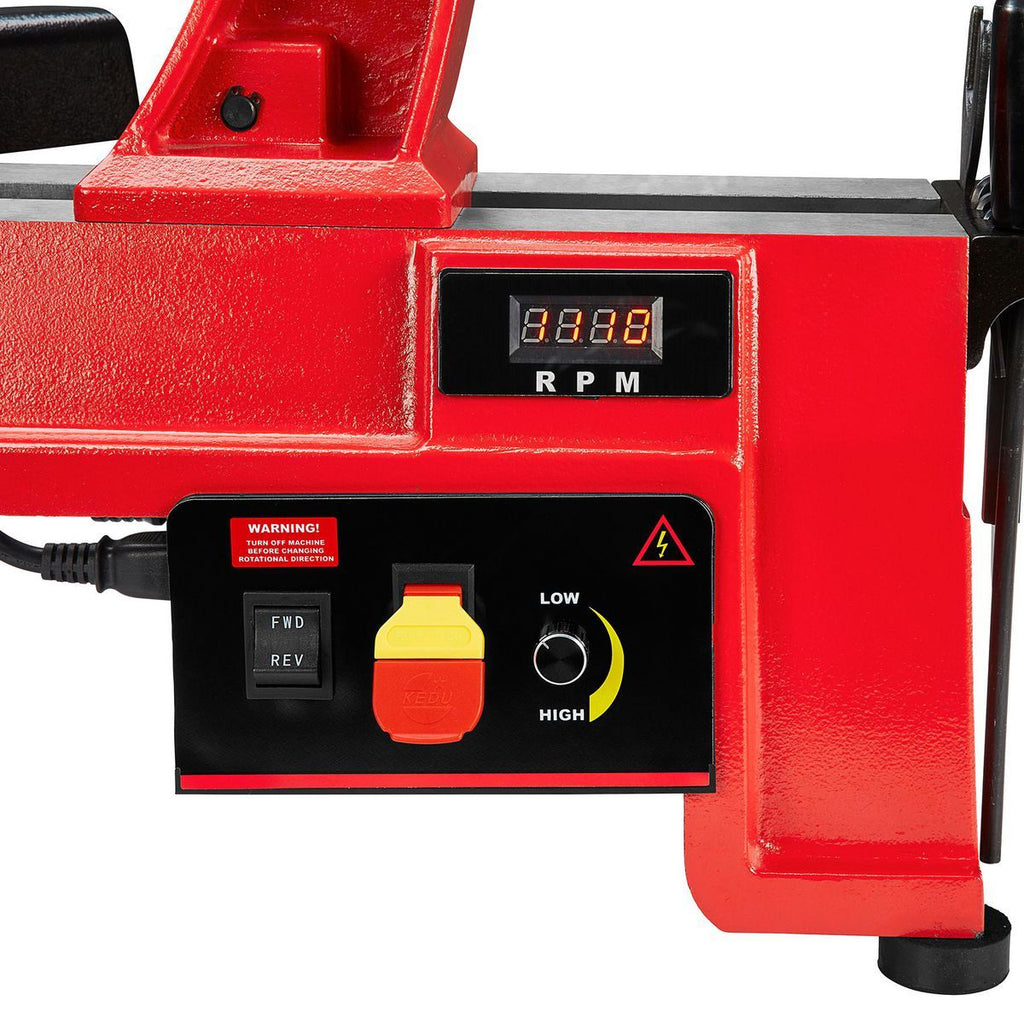 14 in. x 20 in. Electronic Variable-Speed Wood Midi Lathe O8926