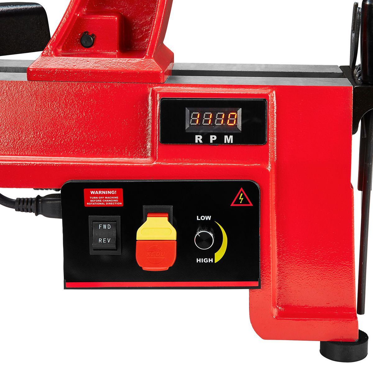 14 in. x 20 in. Electronic Variable-Speed Wood Midi Lathe O8926