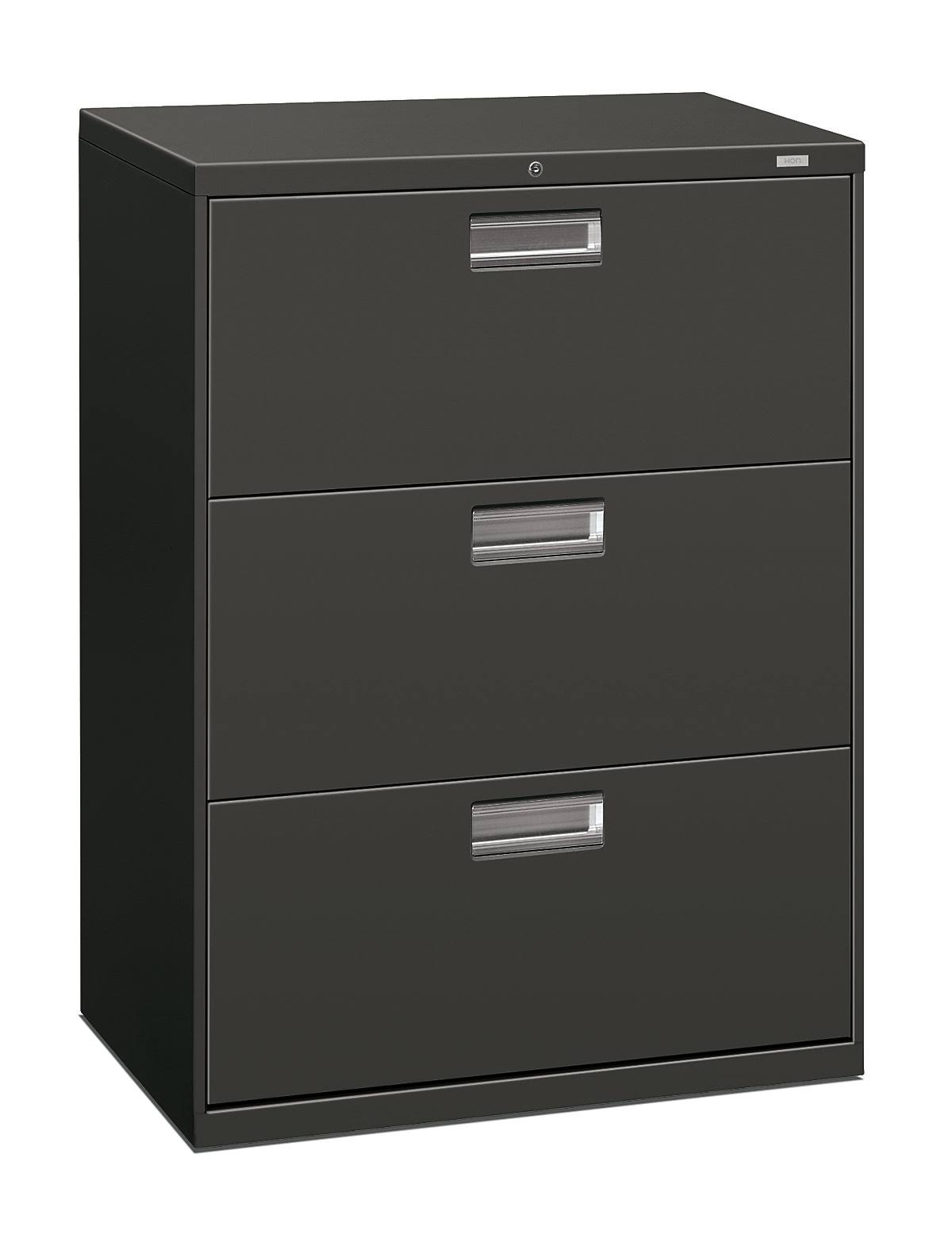 Charcoal Three-Drawer Lateral File W371263