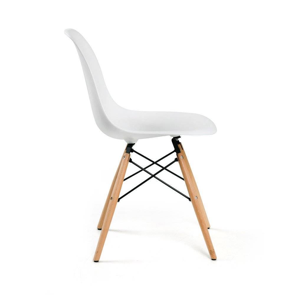 White Side Chair, Set of 4 L49137