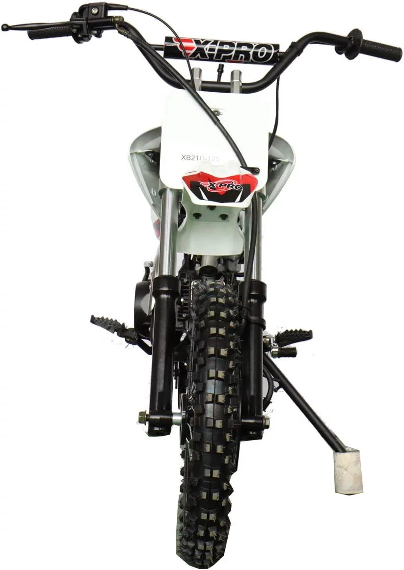 125cc Dirt Bike with 4-Speed Semi-Automatic Transmission, 14"/12" Tires Z617