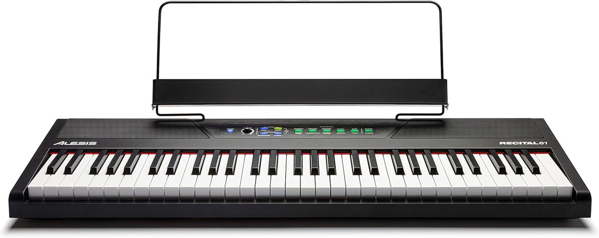 61 Key Digital Piano Keyboard with Semi Weighted Keys F417617