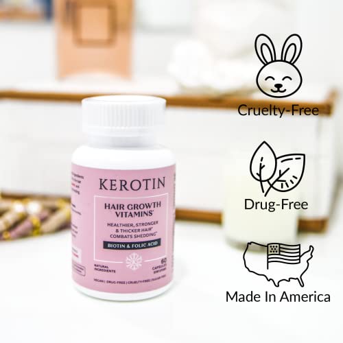 60 Pills Hair Growth Biotin Supplement V431
