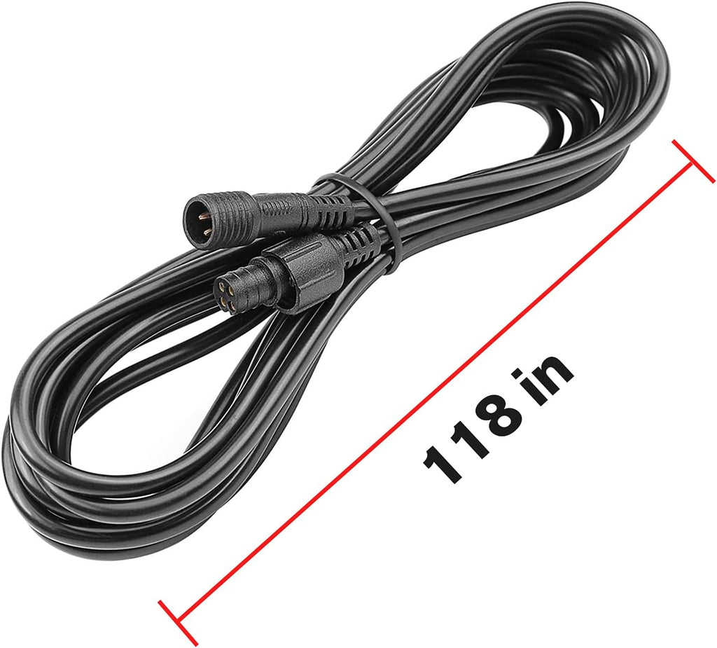 10FT 4Pin Extension Wire Cable for RGB LED Lights (4 Packs) H4610