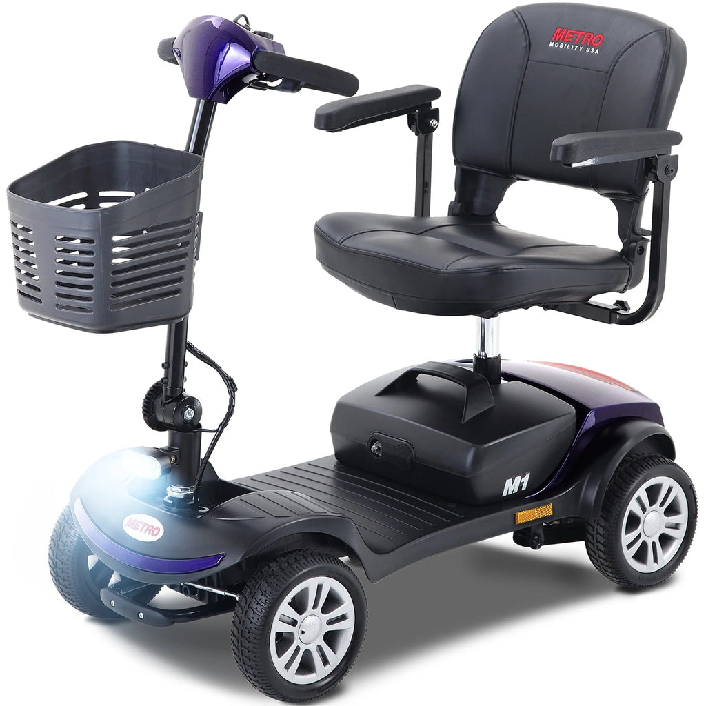 Blue 4 Wheel Mobility Scooter M464
