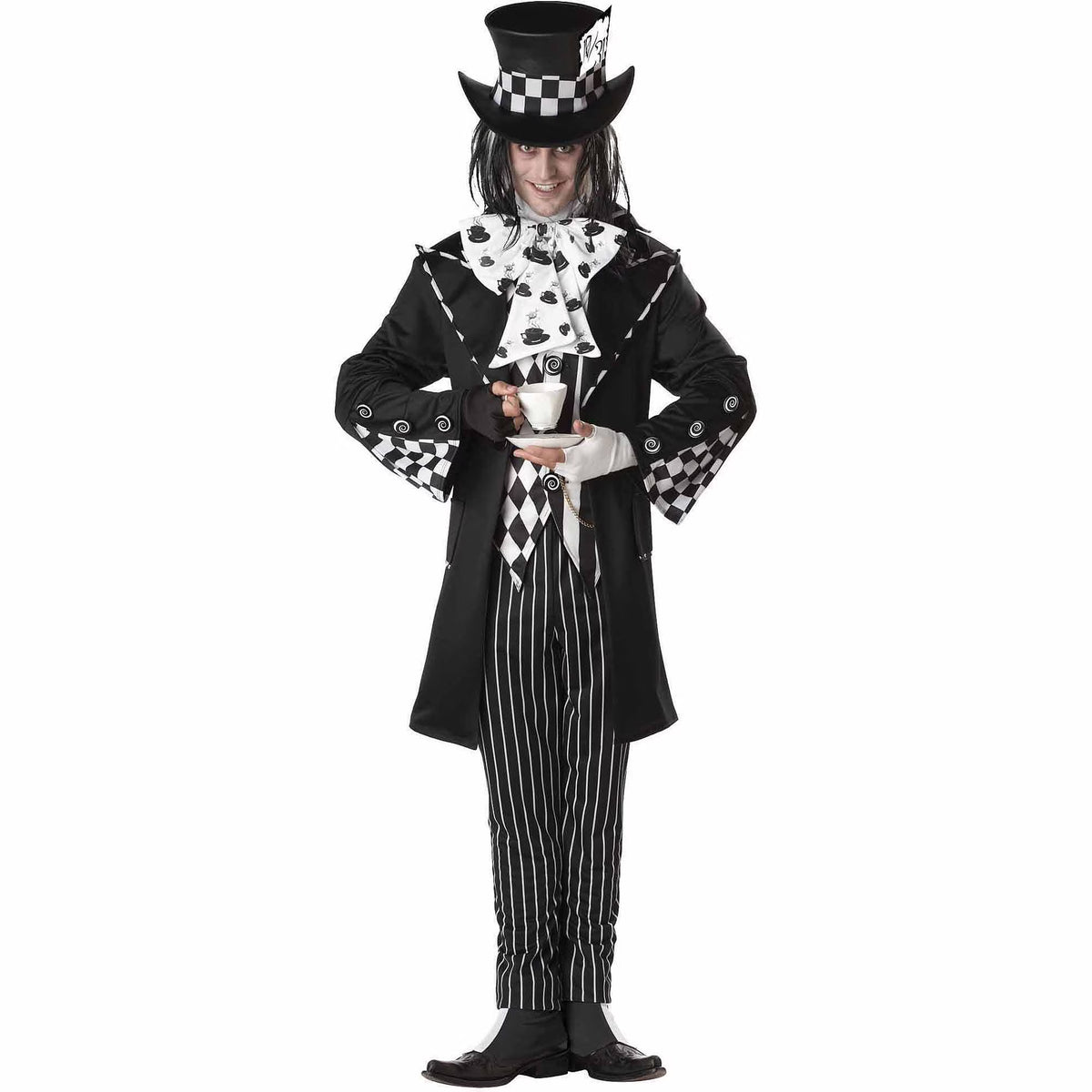 Dark Mad Hatter Costume Q59905