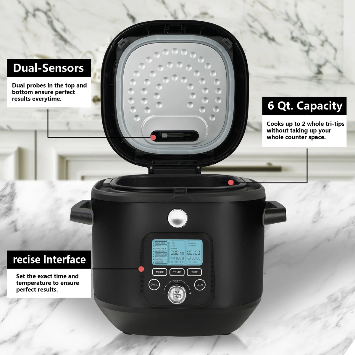 6 QT Sous Vide Water Bath Cooker S281702