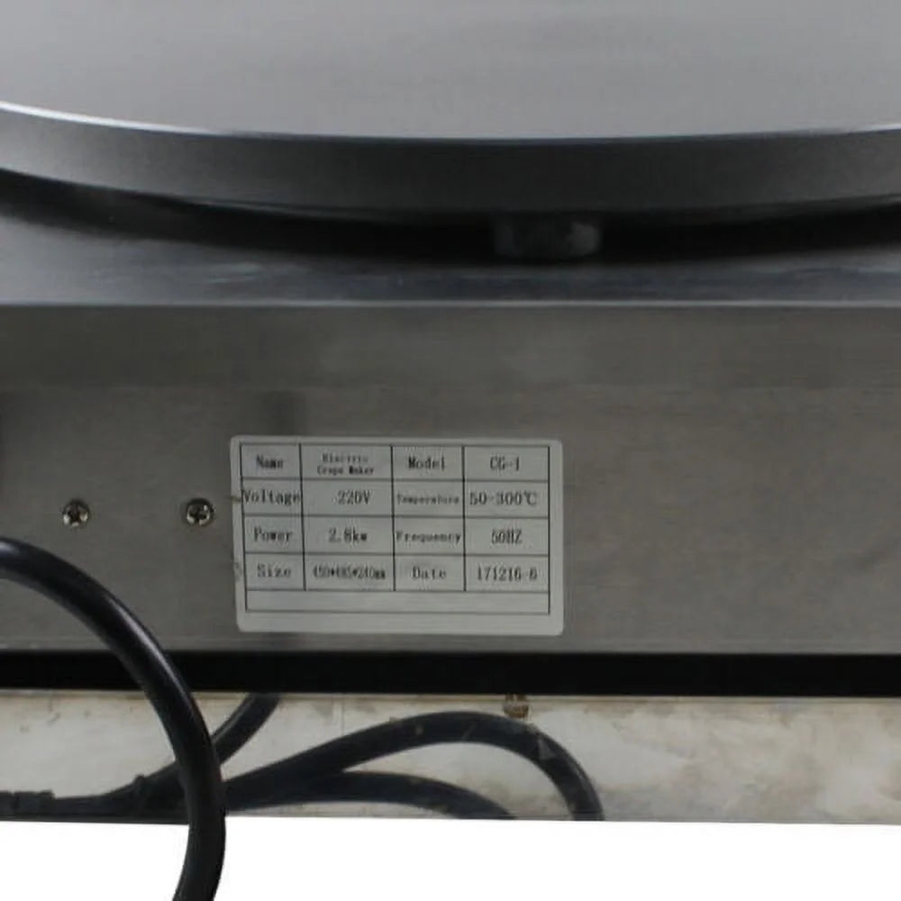 Commercial Electric Crepe Maker NonStick Hotplate Z773