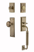 Antique Brass Entry Set F542