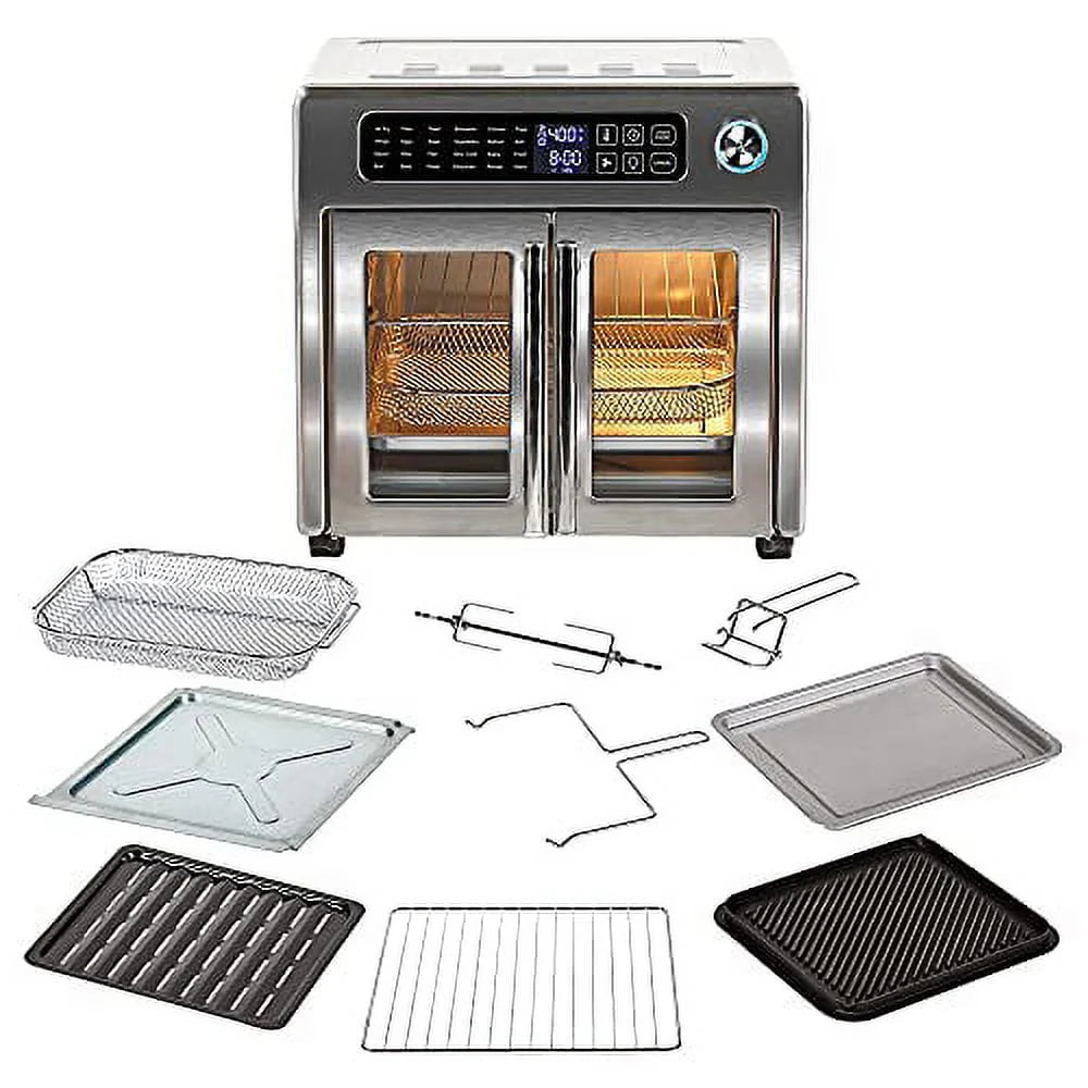 26 QT Extra Large Stainless Steel Air Fryer P47107