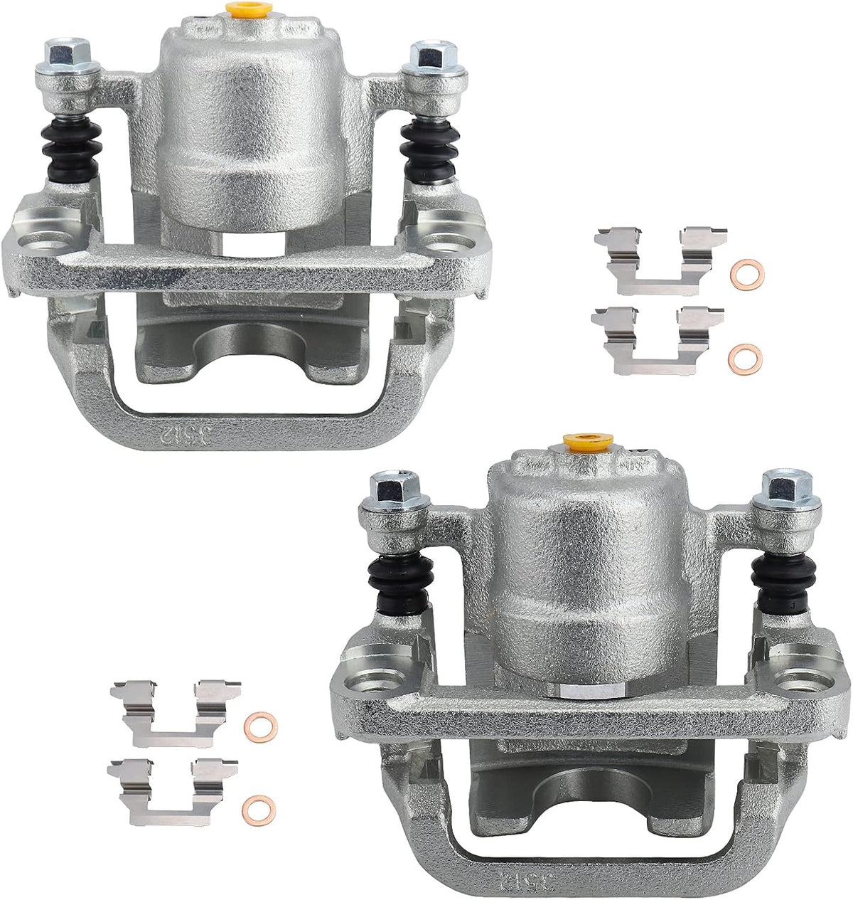 Rear Brake Caliper Set with Hardware B2344