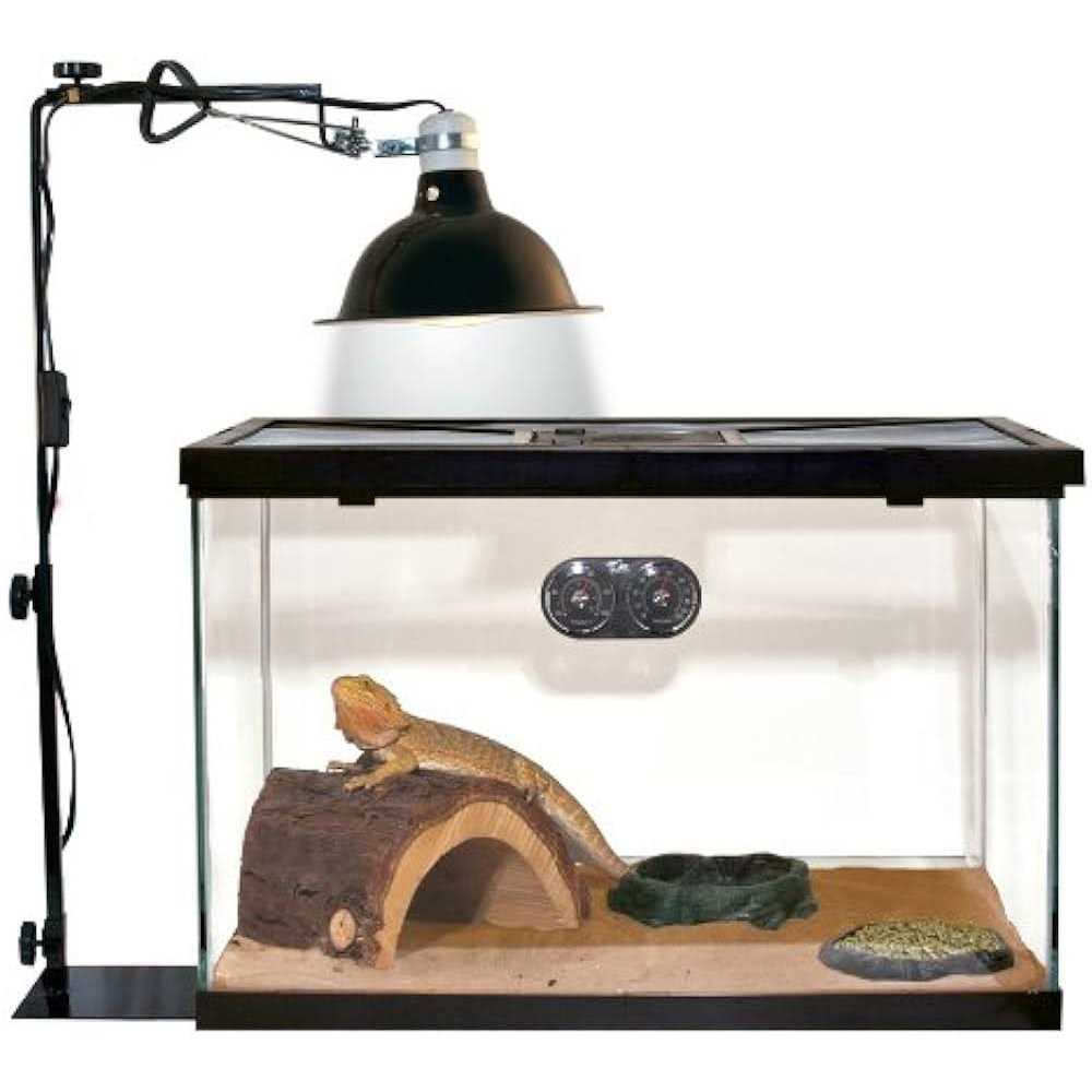 Reptile Lamp Stand J127