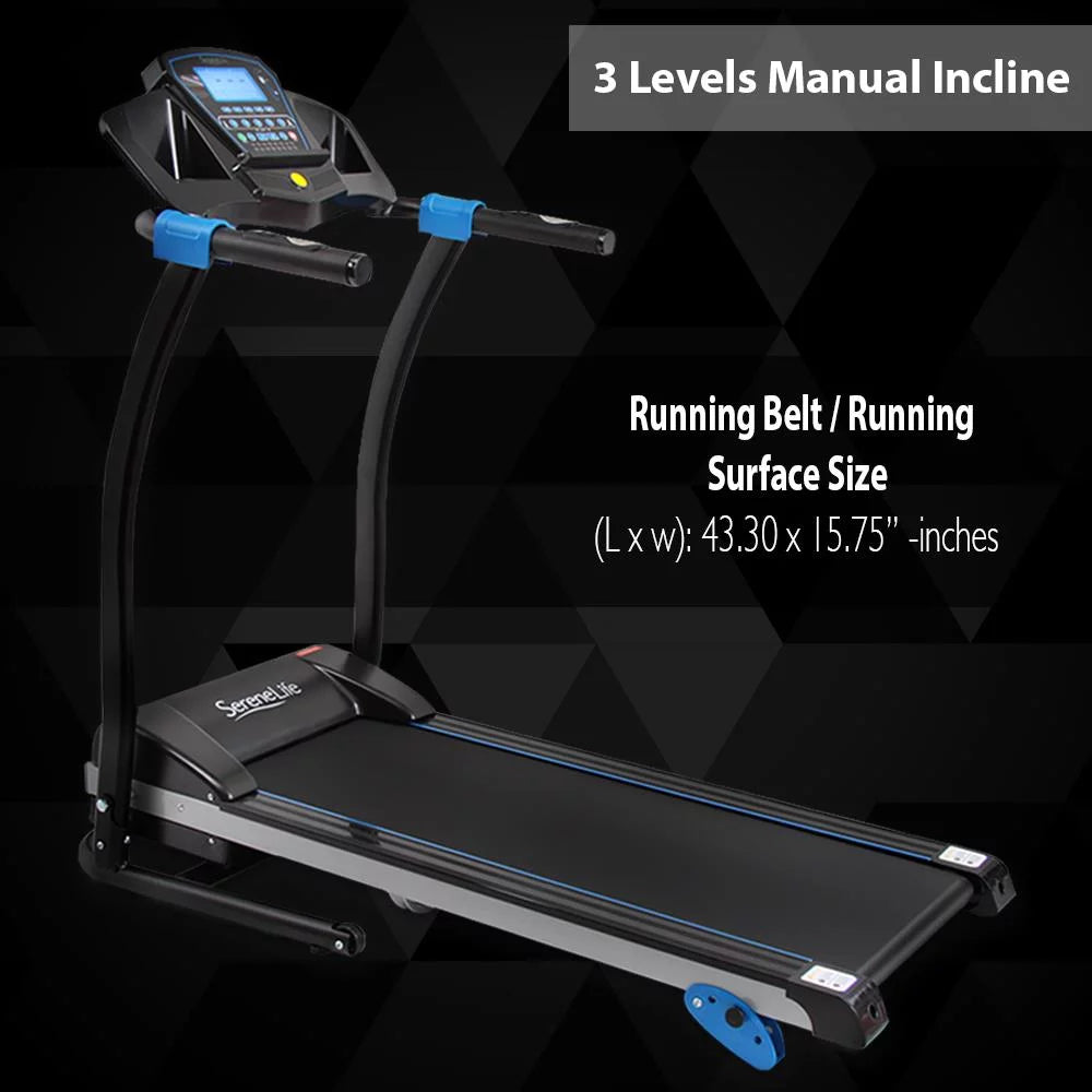 Foldable Cardio Exercise Machine with LCD V65417