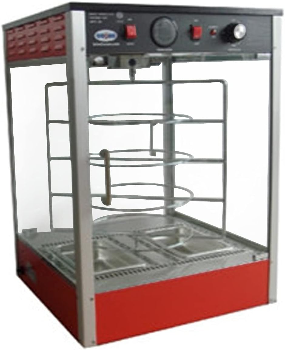 18Rack Rotating 4-tier Countertop Cabinet E8354