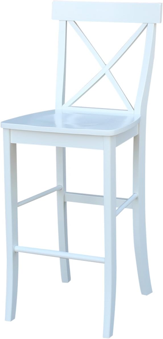 24 inch Pecan Barstool P607