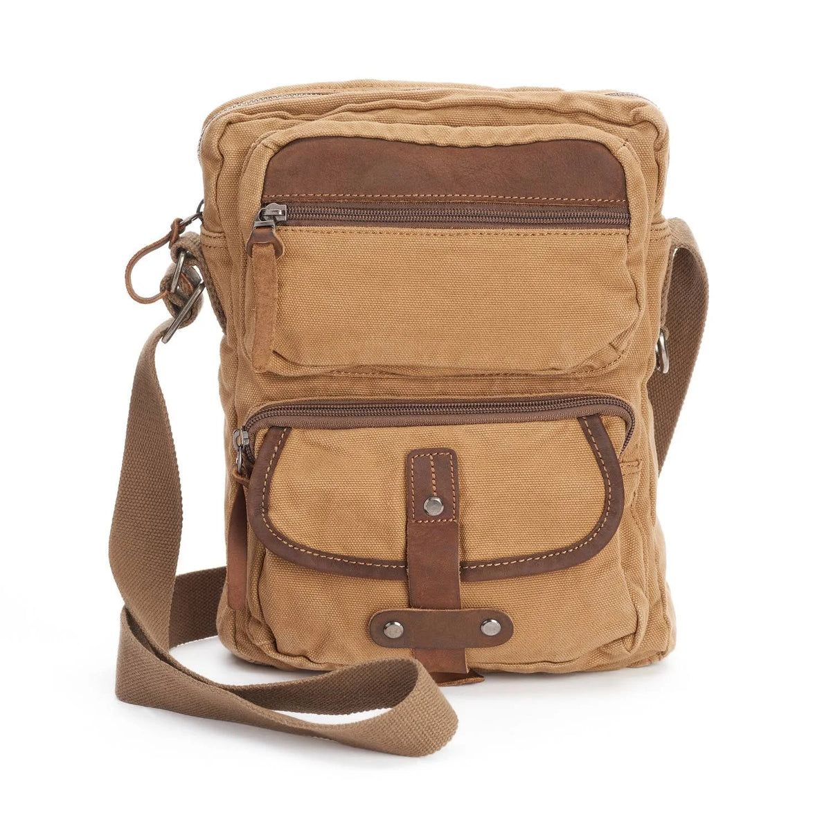 Camel Crossbody Bag R329
