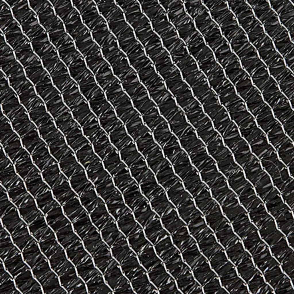 Black Polyethylene Roll Up Window Shade E713827