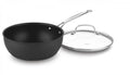 Non-Stick Hard Anodized 3 Qt. Chef'S Pan with Cover C828