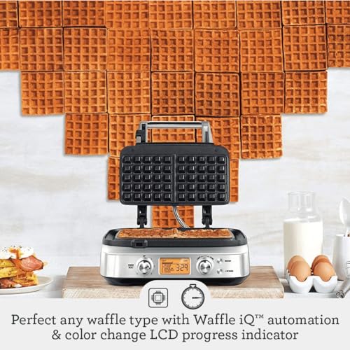Stainless Steel 2 Slice Waffle Maker X3617