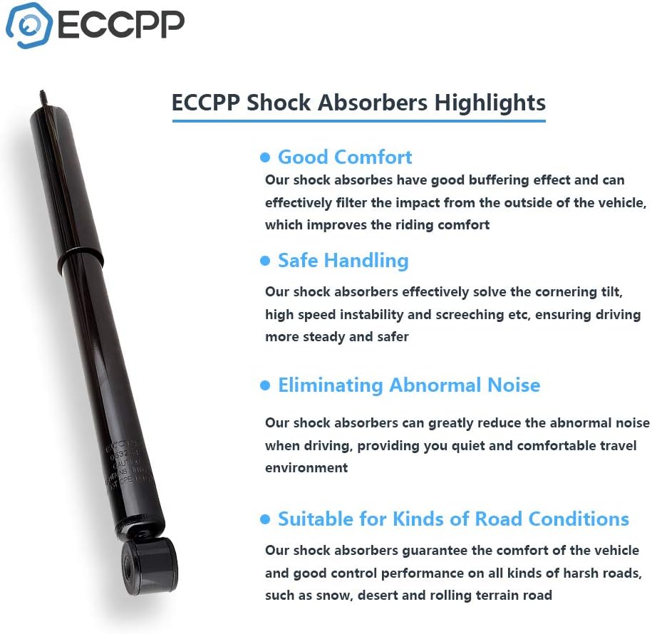 Rear Shocks Absorbers Set of 2 R913