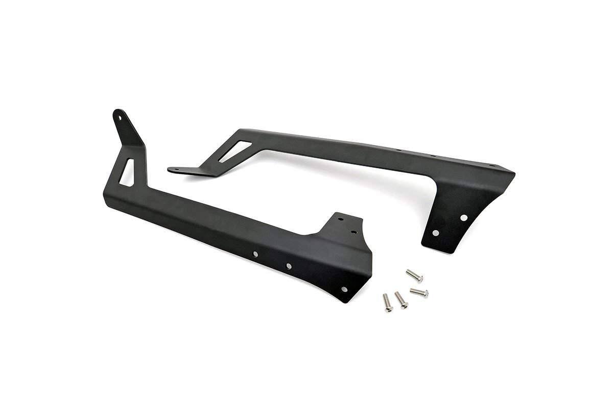 Black 50x22 LED Light Bar Upper Windshield Mounting Bracket S256207