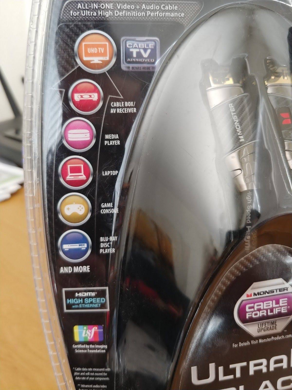 Black 8 ft. HDMI Cable with Ethernet O436